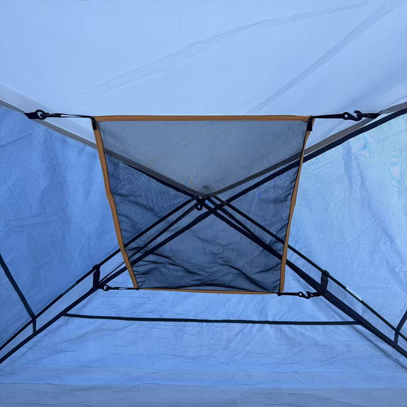 Tenda de acampamento em formato de cúpula fácil de configurar para 3/4/6/8 pessoas