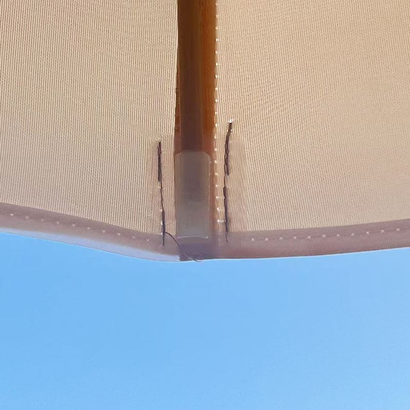 Guarda-chuva de paisagem com manivela manual de 2,8 m