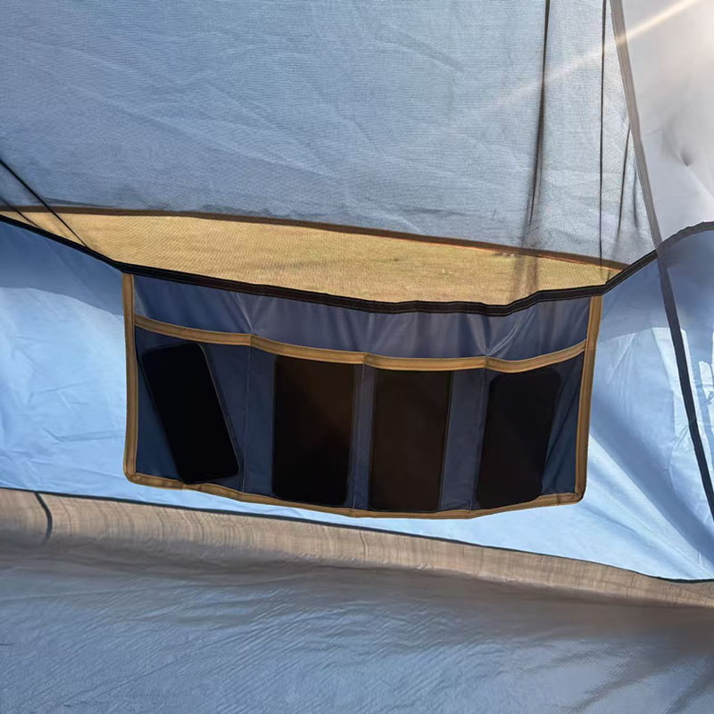Tenda de acampamento em formato de cúpula fácil de configurar para 3/4/6/8 pessoas