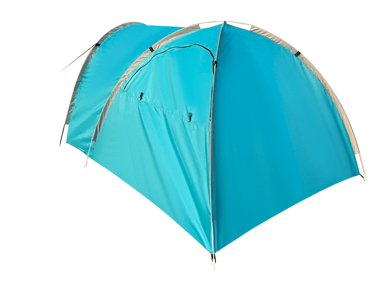 Barraca de acampamento com cama de caminhonete ao ar livre