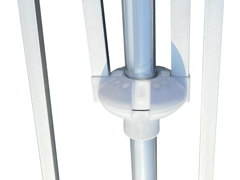 Guarda-chuva de praia decorativo com 2 nervuras 2,8 * 2,4 M