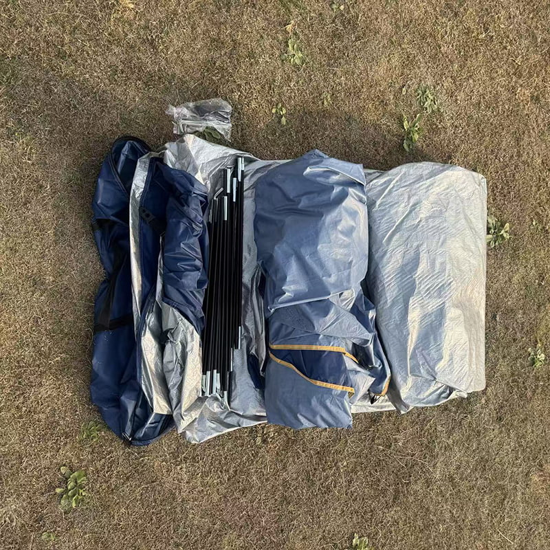 Tenda de acampamento em formato de cúpula fácil de configurar para 3/4/6/8 pessoas