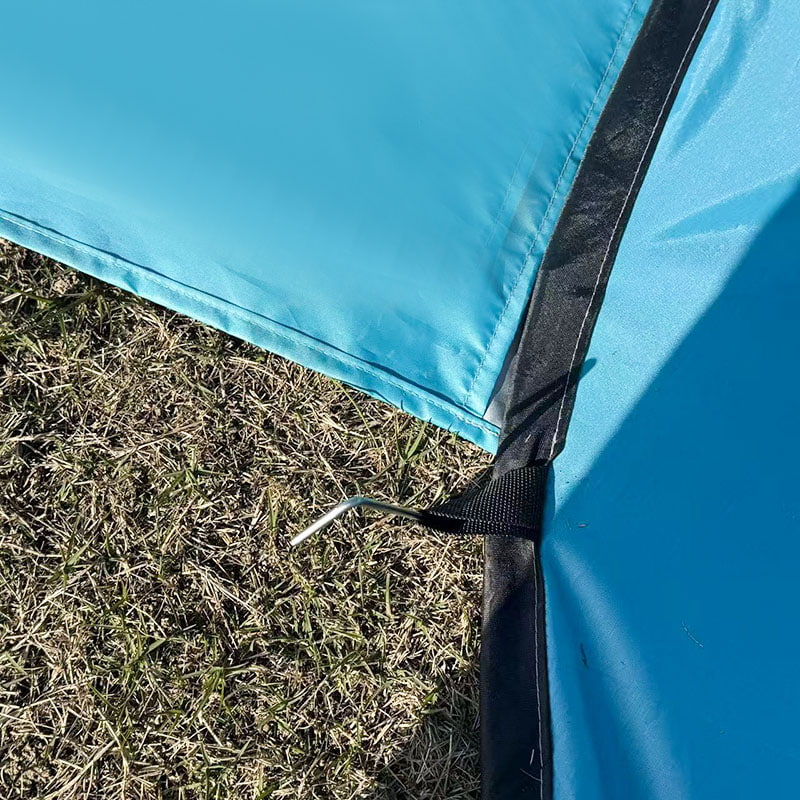 Tenda de praia portátil de configuração rápida para várias pessoas ao ar livre