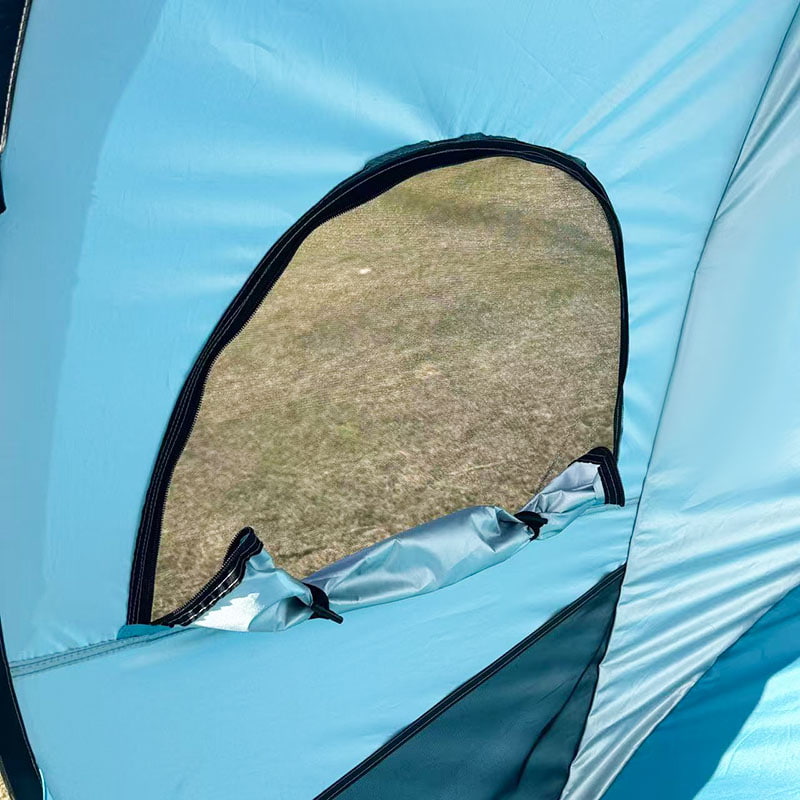 Tenda de praia portátil de configuração rápida para várias pessoas ao ar livre