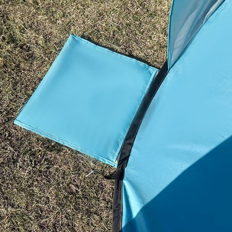 Tenda de praia portátil de configuração rápida para várias pessoas ao ar livre