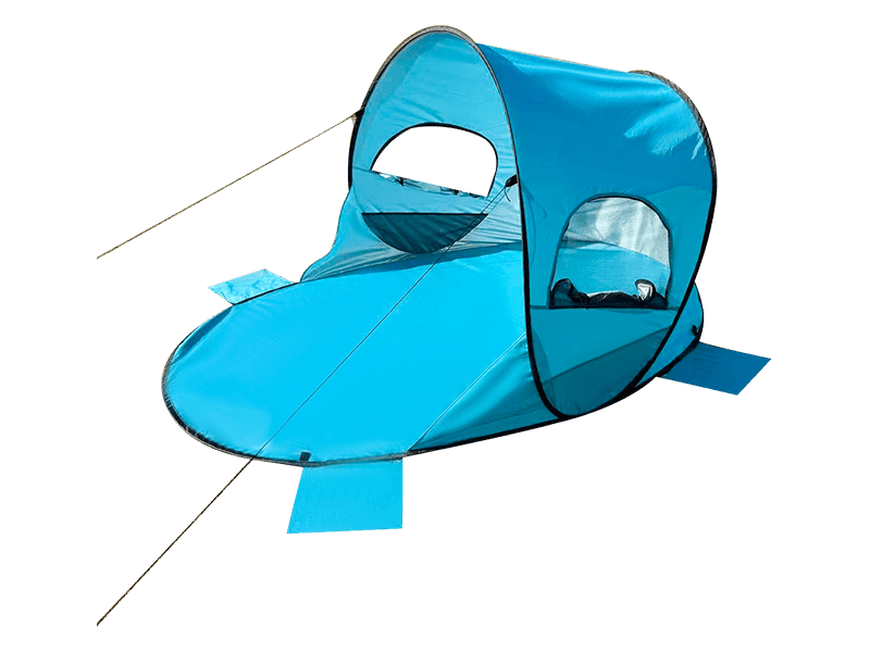 Tenda de praia portátil de configuração rápida para várias pessoas ao ar livre