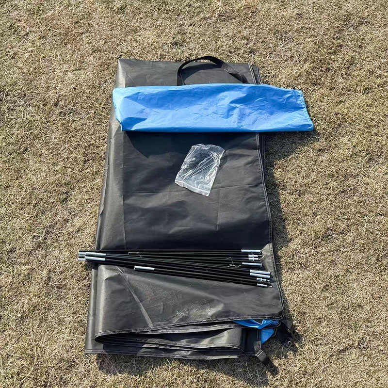 Tenda de praia leve e ventilada em três lados