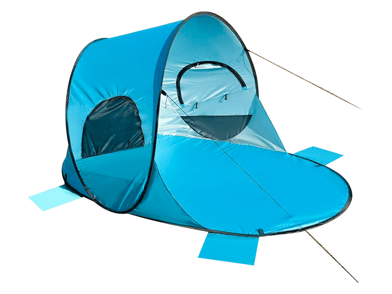 Tenda de praia portátil de configuração rápida para várias pessoas ao ar livre