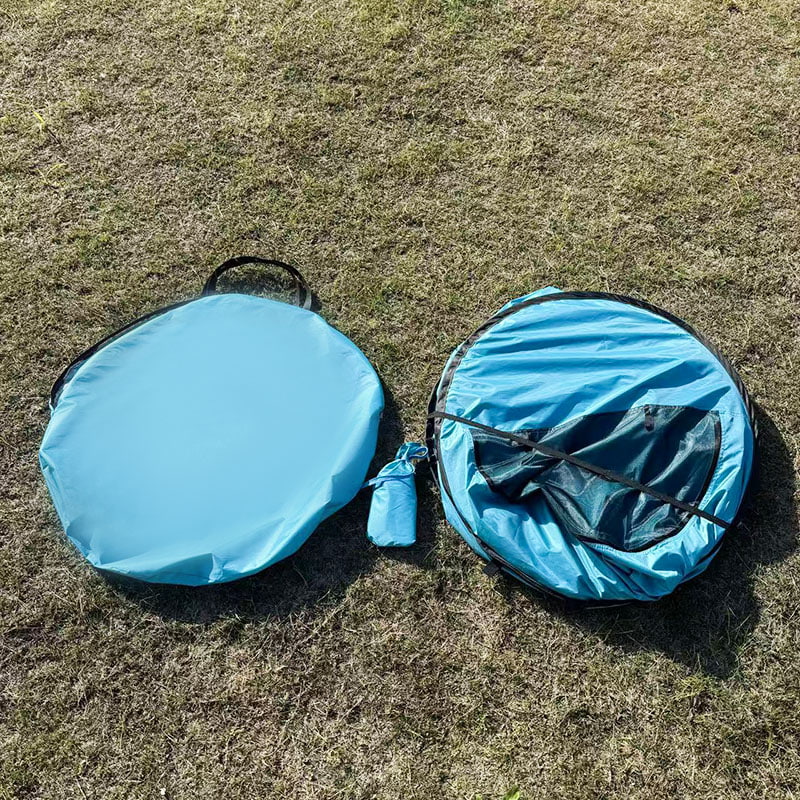 Tenda de praia portátil de configuração rápida para várias pessoas ao ar livre