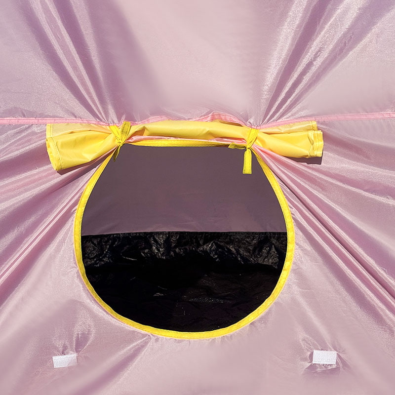 Barraca dobrável colorida ao ar livre para crianças