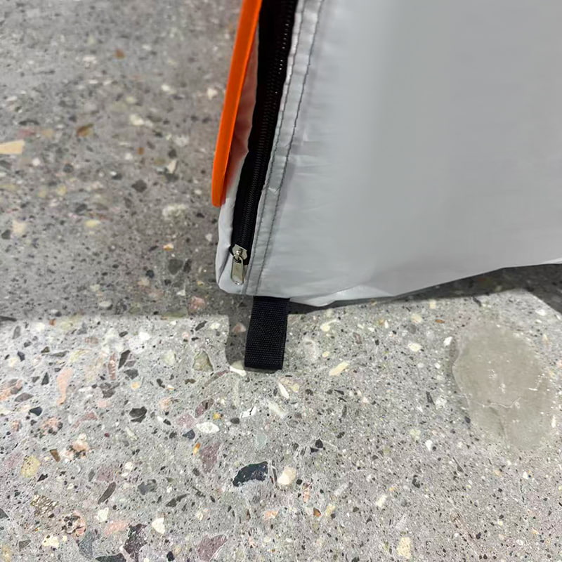 Barraca de armazenamento à prova de chuva com spray portátil pop-up