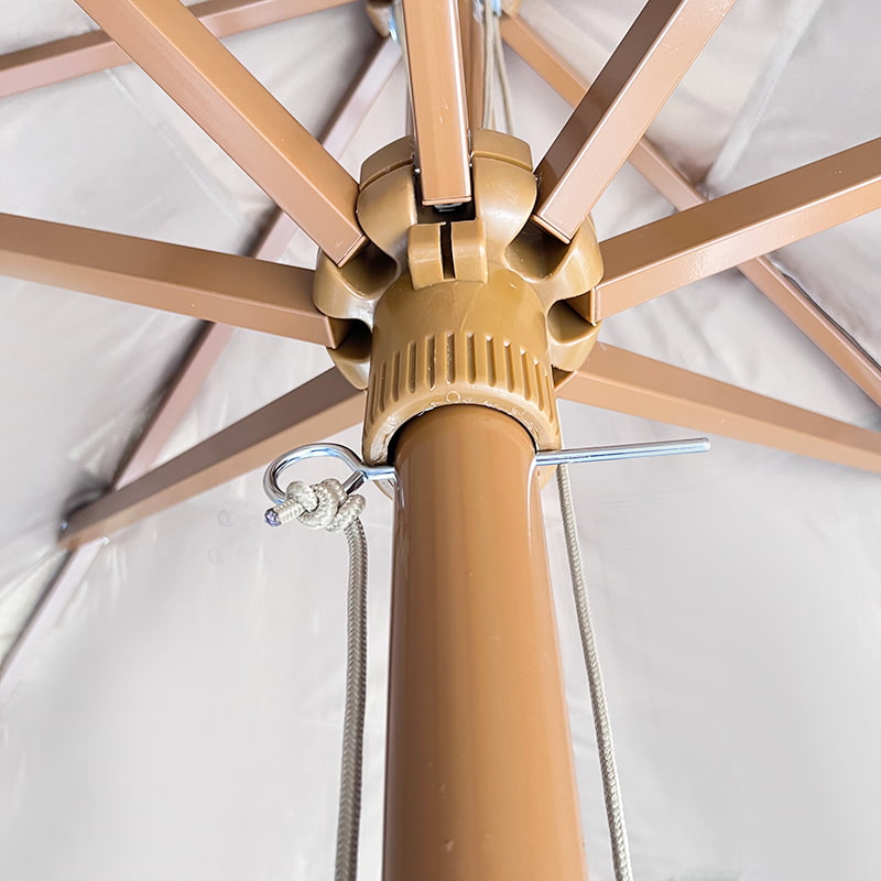 Guarda-chuva de palha de 3 metros para pátio