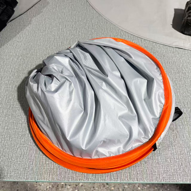 Barraca de armazenamento à prova de chuva com spray portátil pop-up