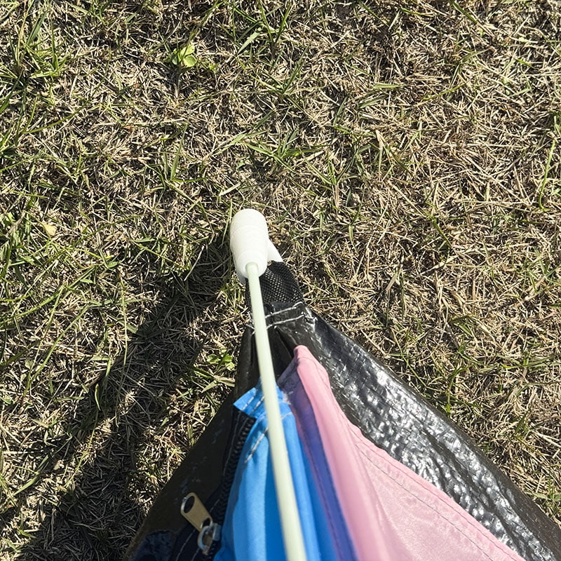 Barraca dobrável colorida ao ar livre para crianças