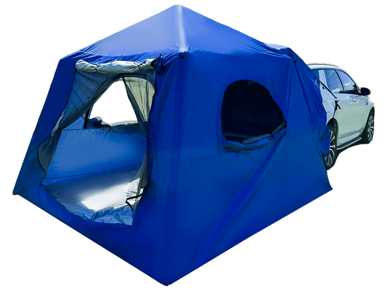 Barraca de acampamento para carro montada na parte traseira Barraca de acampamento para carro montada na parte traseira