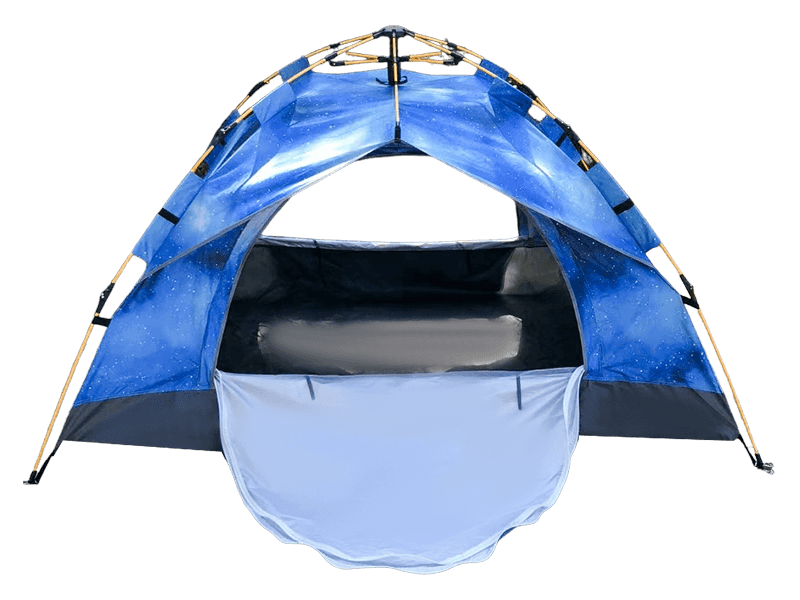 Tenda externa automática portátil sem configuração para duas pessoas