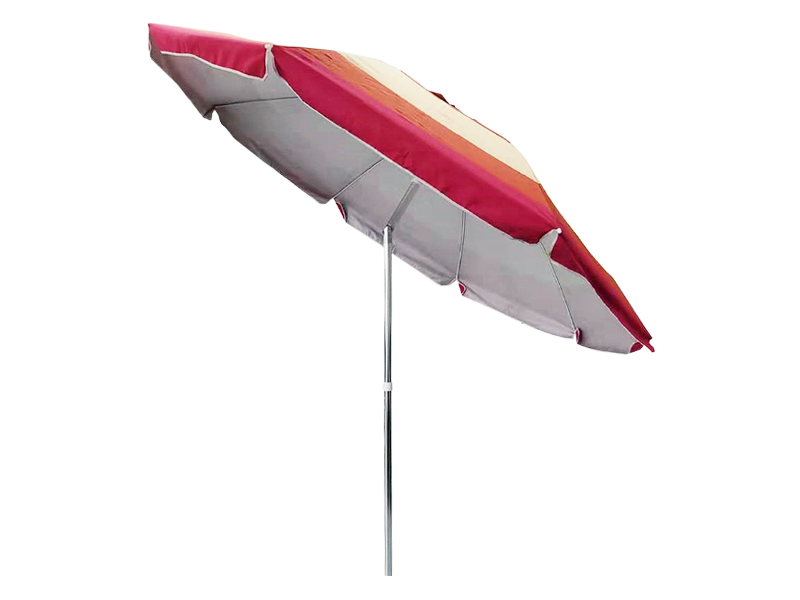Guarda-chuva exterior da colagem da prata do poliéster de 220Cm