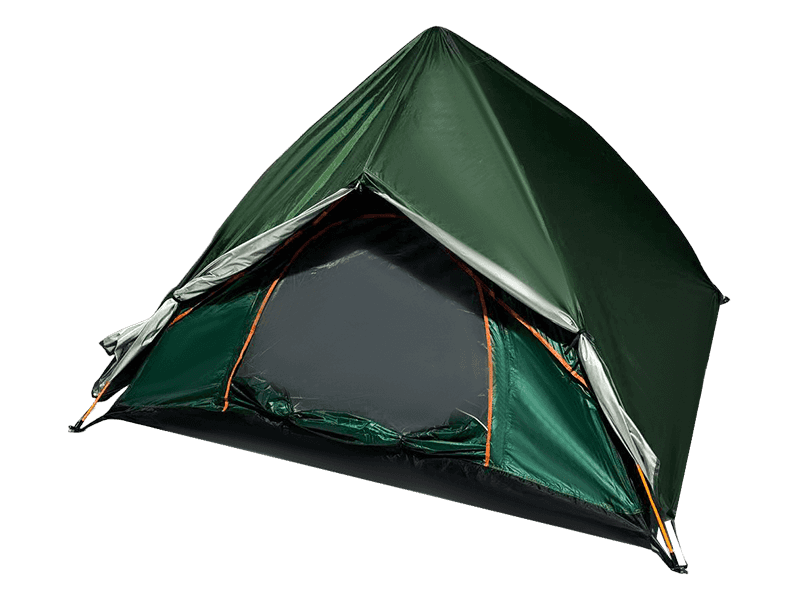 Tenda de lazer dobrável de camada dupla falsa