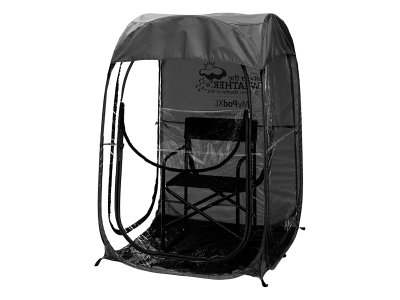 Tenda de PVC para visualização externa