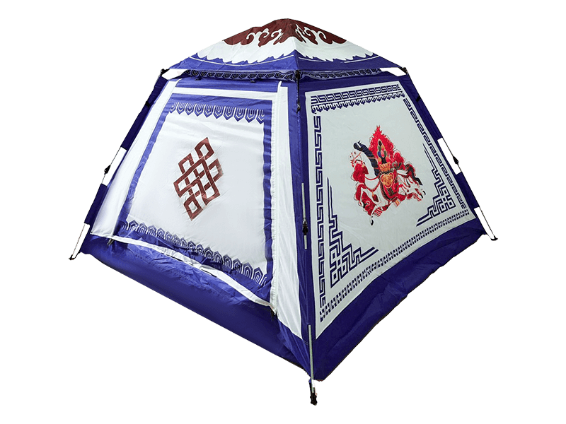 Tenda à prova de vento para acampamento ao ar livre para várias pessoas