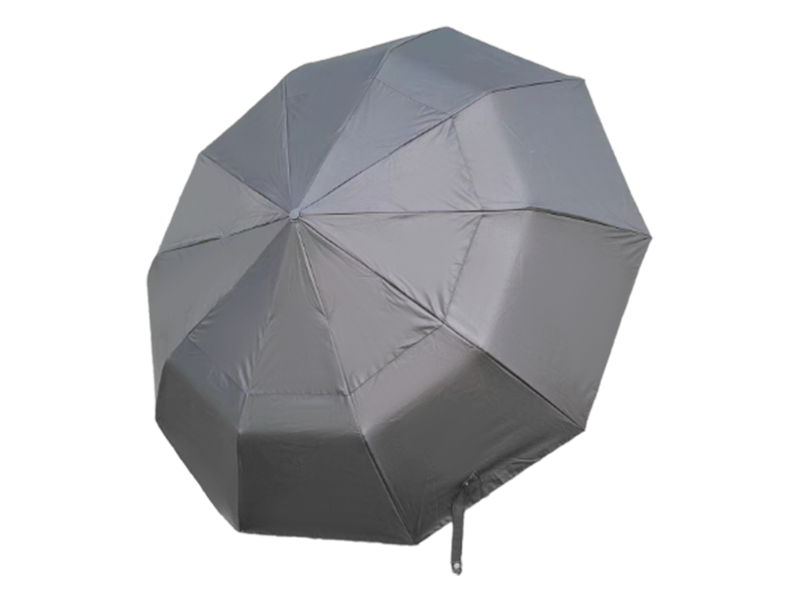 Guarda-chuva grande comercial totalmente automático com alça de madeira de camada dupla Guarda-chuva grande comercial totalmente automático com alça de madeira de camada dupla