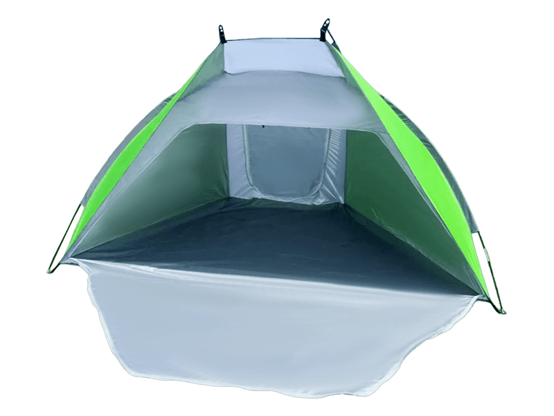 Tenda de acampamento para pesca com guarda-sol de praia