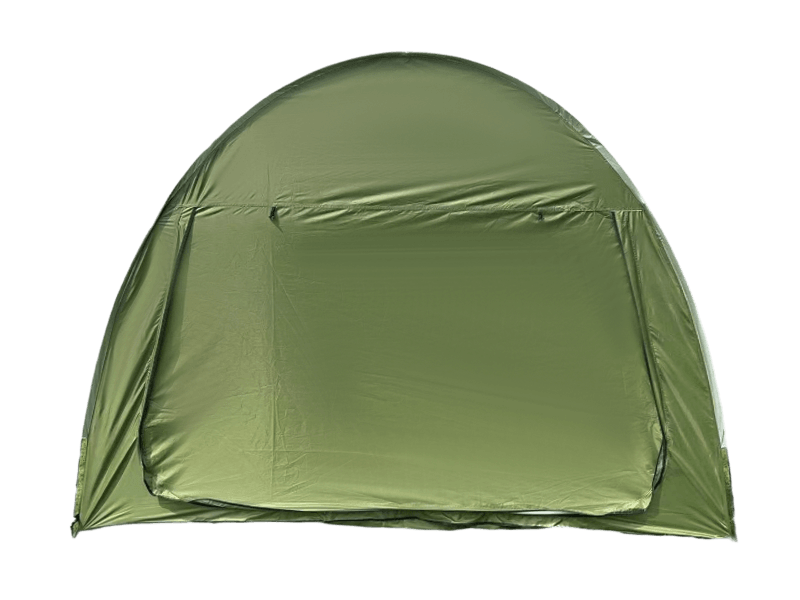 Tenda de armazenamento à prova de chuva para bicicletas com porta dupla Tenda de armazenamento à prova de chuva para bicicletas com porta dupla