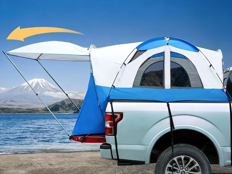 Tenda de pesca e camping para cama de caminhonete Tenda de pesca e camping para cama de caminhonete