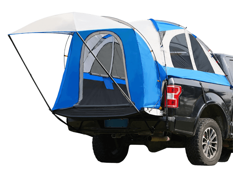 Tenda de pesca e camping para cama de caminhonete