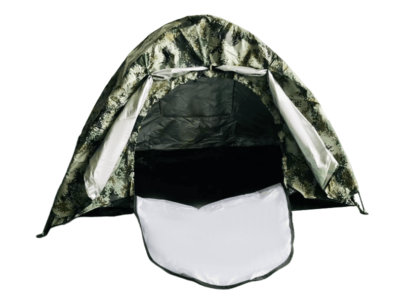 Tenda espessada ao ar livre com camuflagem de camada dupla